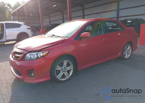 2013 Toyota Corolla S from USA, damaged, VIN 2T1BU4EE4DC068807